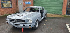 kit de jaula de seguridad FORD Mustang Notchback International T45. Certificado por la FIA