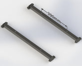 Kit de riel de asiento FIA y MSUK 25CrM04 M