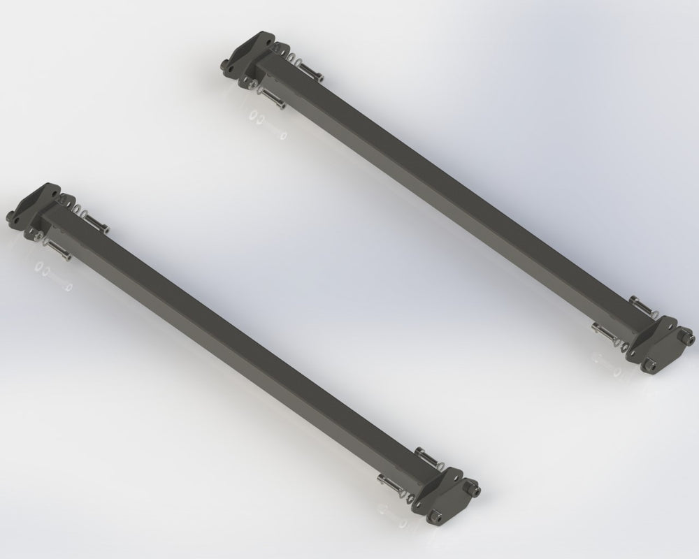 FIA & MSUK Seat Rail Kit 25CrM04 Plain