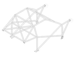 kit de jaula de seguridad Multipoint CDS para FORD Fiesta Mk1/Mk2