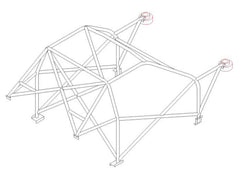 kit de jaula de seguridad Multipoint CDS para FORD Fiesta Mk3/4