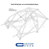 FORD Mondeo MK2 Multipoint CDS roll cage kit