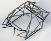 kit de jaula de seguridad multipunto T45 ligera internacional PORSCHE 997 certificado por la FIA