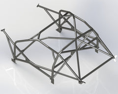 kit de jaula de seguridad multipunto T45 PORSCHE Boxster Challenge certificado por la FIA