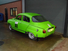 Kit de jaula de seguridad T45 histórico para SAAB 96. Cumple con el Anexo K de MS UK