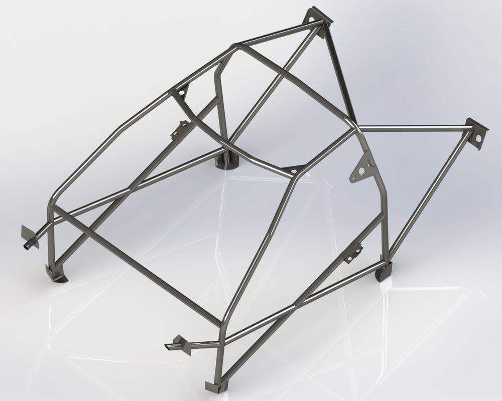 SUBARU Legacy Factory Style Historic T45 roll cage kit. MS UK Compliant to Appendix K