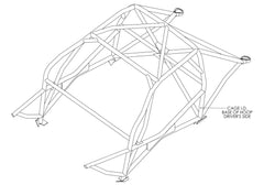 kit de jaula de rodillos T45 multipunto internacional Gen 2 SUBARU BRZ ZD8