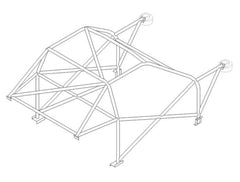 Kit de jaula antivuelco para VOLKSWAGEN Corrado Multipoint T45