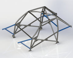 kit de jaula de seguridad multipunto T45 de TALBOT Sunbeam (torretas modificadas)