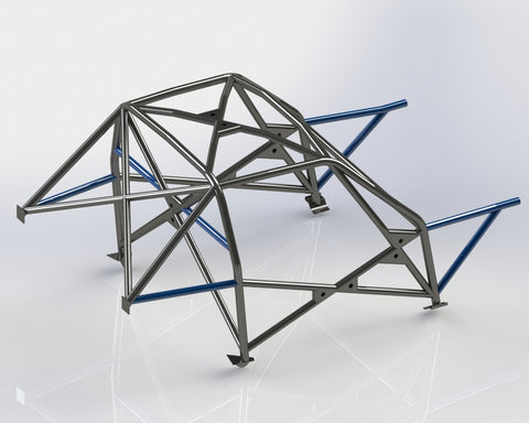 TALBOT Sunbeam (Modified Turrets) Multipoint T45 roll cage kit 