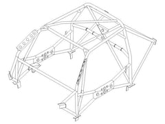 kit de jaula de seguridad Multipoint CDS para ALFA ROMEO 147 GTA