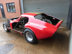 Jaula antivuelco AC Cobra Daytona Historic T45 con certificación FIA