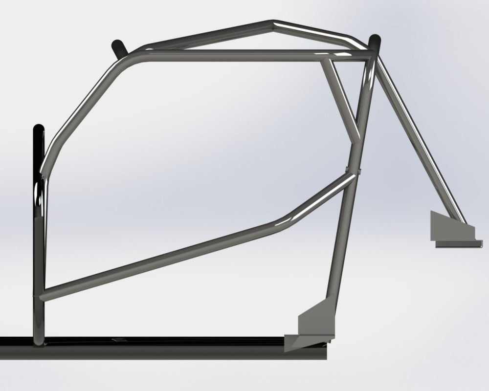 Jaula antivuelco AC Cobra Historic T45 con certificación FIA