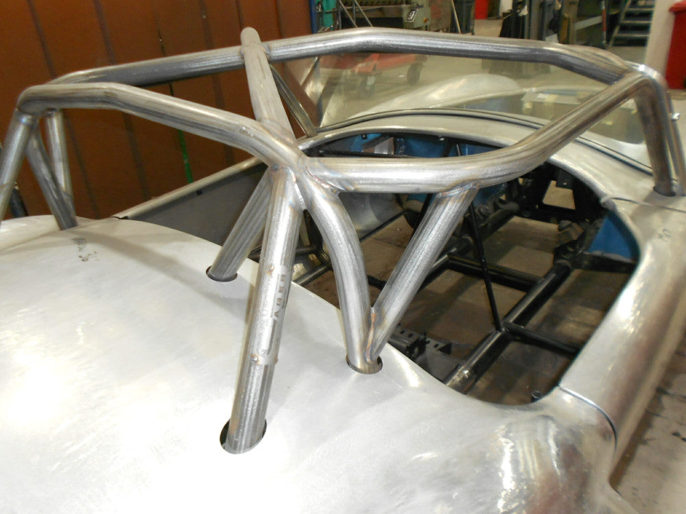 Jaula antivuelco AC Cobra Historic T45 con certificación FIA