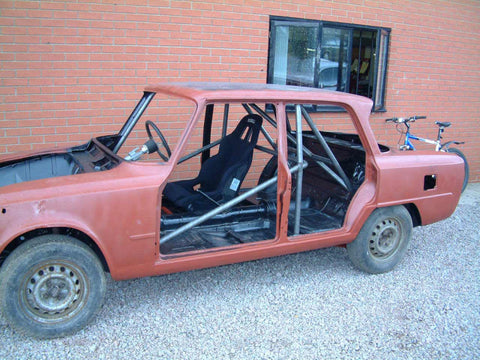 ALFA ROMEO Guilia Saloon Historic T45 roll cage kit. MS UK Compliant to Appendix K 