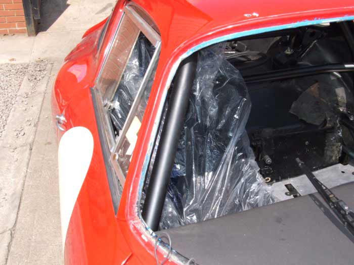 kit de jaula de seguridad para ALFA ROMEO TZ Histórico CDS. Cumple con el Anexo K de MS UK