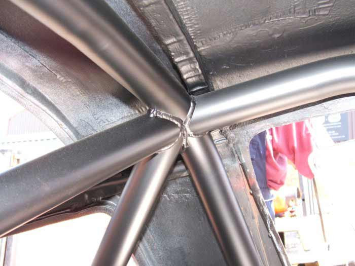 kit de jaula de seguridad T45 histórica ALFA ROMEO TZ. Cumple con el Anexo K de MS UK