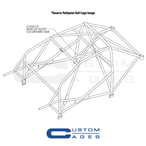 AUDI A3 MK3 Multipoint T45 roll cage kit 