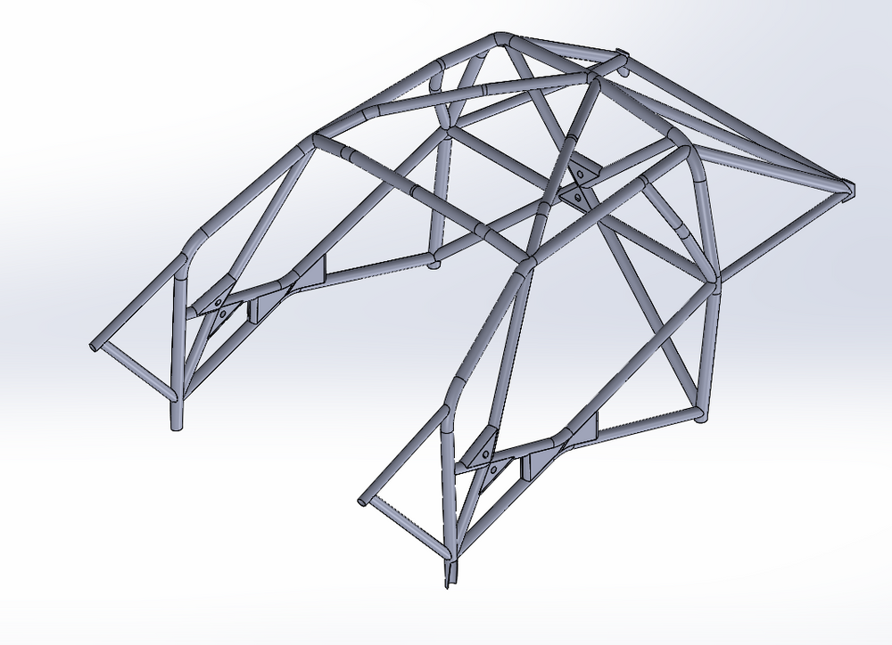Audi RS3 (8V) Multipoint T45 roll cage kit 