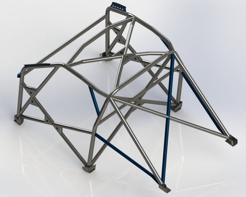 AUDI TT MK2 Multipoint T45 roll cage kit 