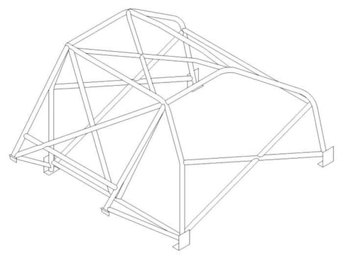 BMW CSL Historic CDS roll cage kit. MS UK Compliant to Appendix K 