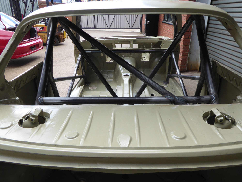 kit de jaula de seguridad BMW CSL Historic T45. Cumple con el Apéndice K de la FIA/MSUK