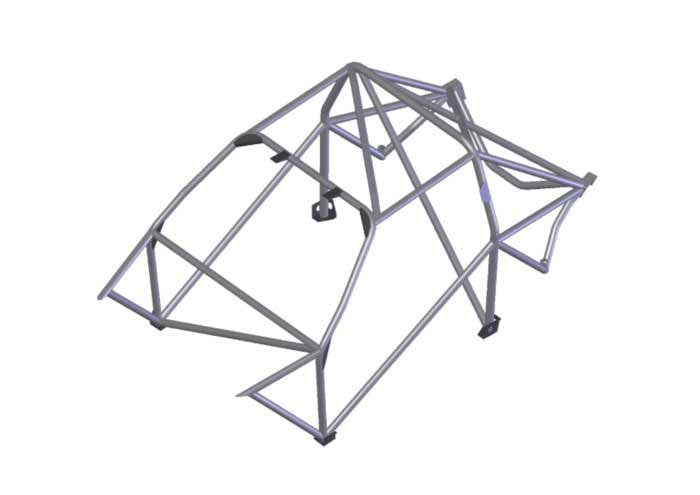 BMW E30 M3 '87 Factory Style 25CrMo4 roll cage