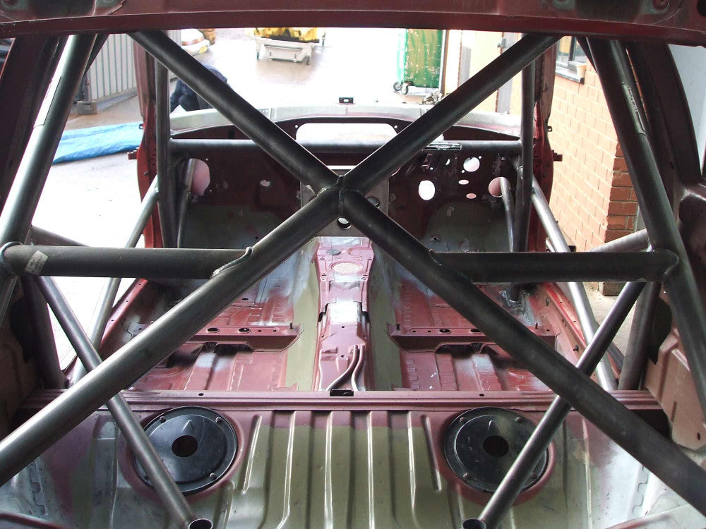 kit de jaula de seguridad multipunto T45 para BMW E46 Compact. Certificado por la FIA