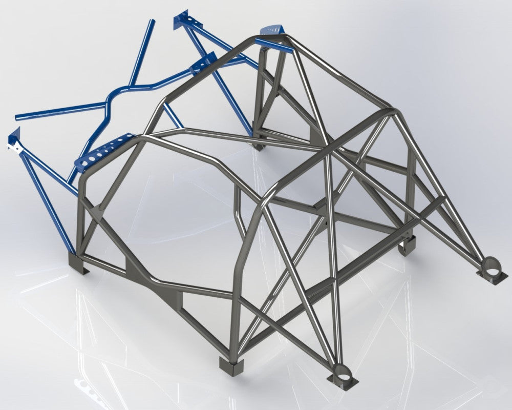 Auto Power R56 Cage BMW Mini 2nd gen 2007 on R56 Multipoint T45 roll cage kit FIA Certific ...