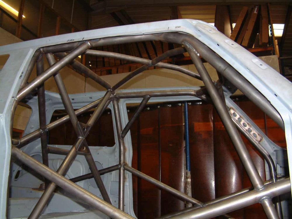 kit de jaula de seguridad multipunto internacional CDS para BMW Mini R50 y R53. Certificado por la FIA