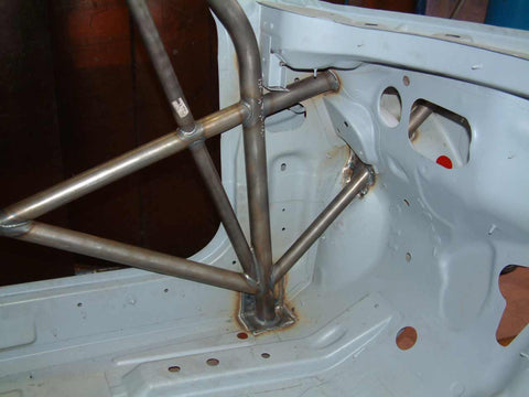 BMW Mini R50 and R53 International Multipoint T45 roll cage kit. FIA Certificated 