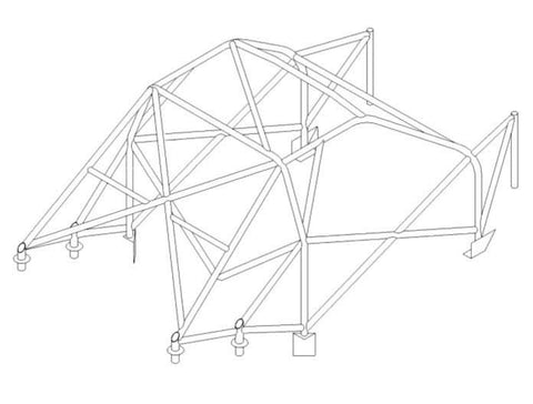 CITROEN Xsara Multipoint T45 roll cage kit FIA Certificated 