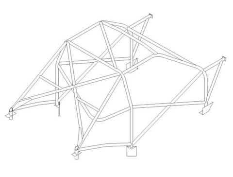 CITROEN ZX Multipoint CDS roll cage kit 