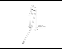 ASTON MARTIN DB3S Bolt-in T45 roll cage 