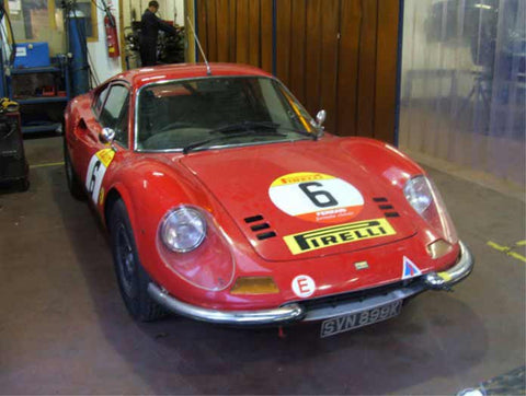 FERRARI 246 Dino Historic T45 roll cage kit. MS UK Compliant to Appendix K 