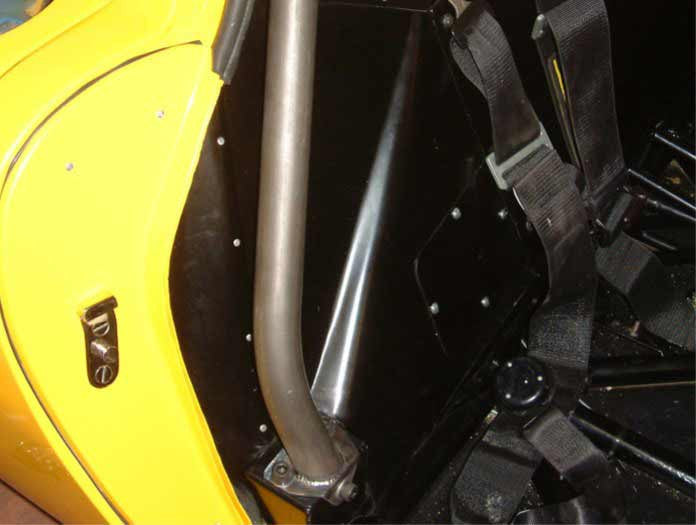 Kit de jaula de seguridad T45 histórico FERRARI 250 LM. Cumple con el Anexo K de MS UK