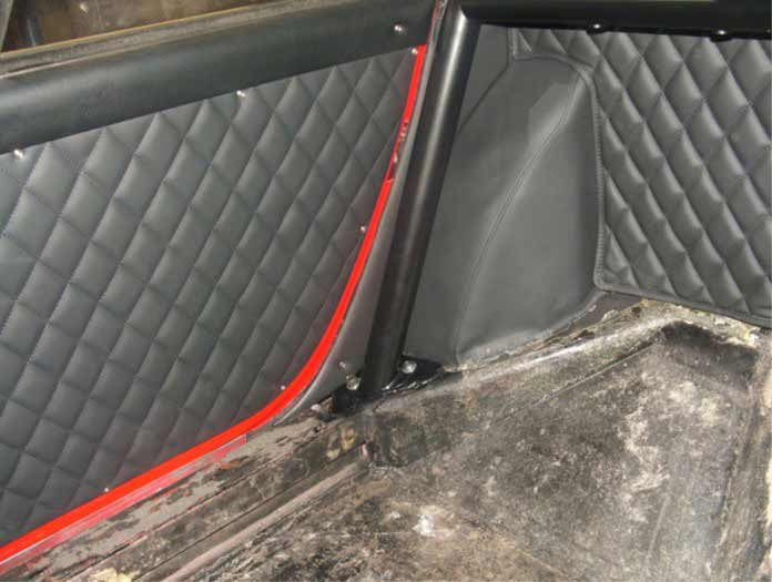 Kit de jaula de seguridad T45 histórica FERRARI 275 GTB. Cumple con MS UK según el Apéndice K