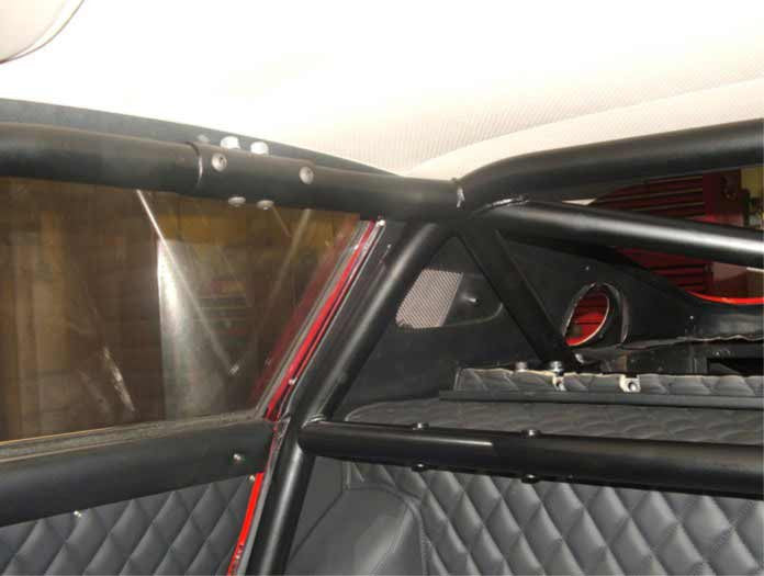 Kit de jaula de seguridad T45 histórica FERRARI 275 GTB. Cumple con MS UK según el Apéndice K
