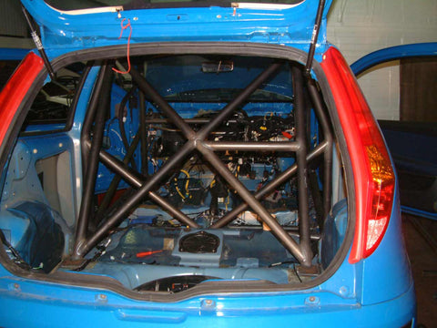 FIAT Punto International Multipoint T45 roll cage kit. FIA Certificated 