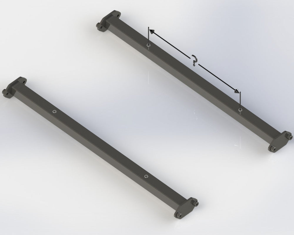 Kit de riel de asiento FIA y MSUK 25CrM04 personalizado