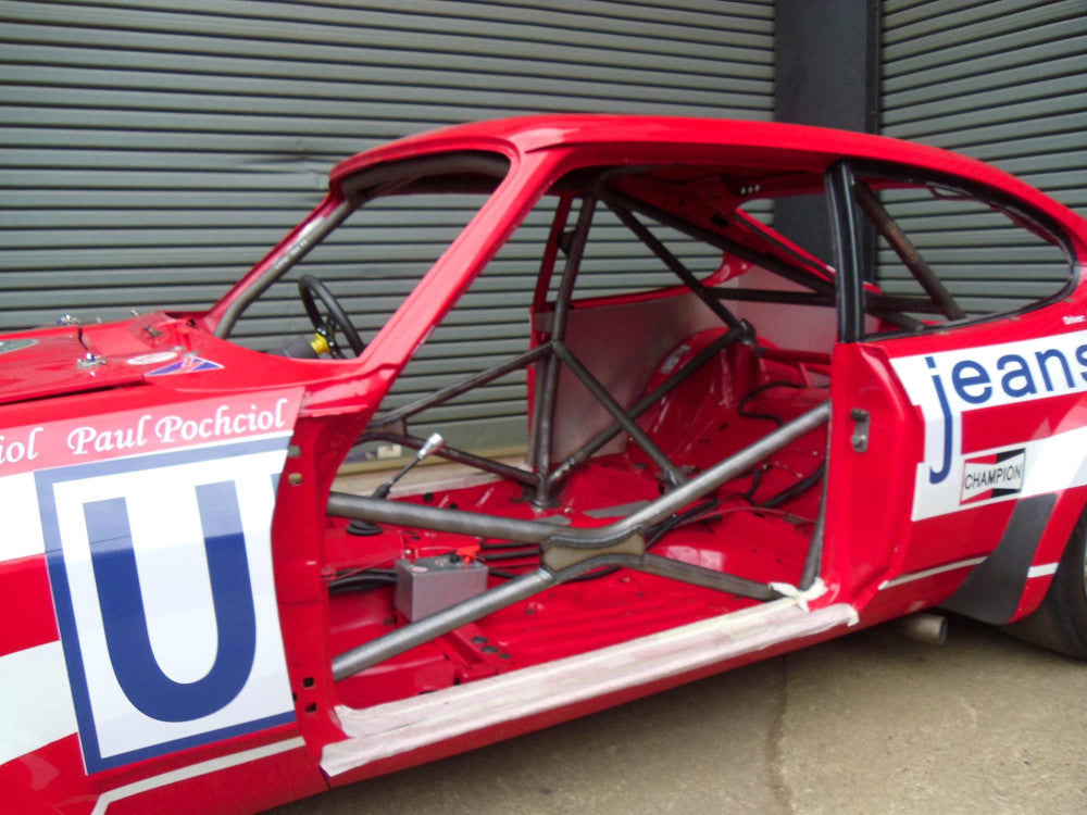 FORD Capri Mk2 Historic T45 roll cage kit. MS UK Compliant to Appendix K