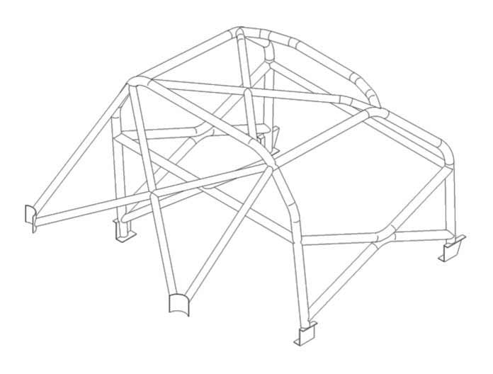 FORD Falcon Multipoint T45 roll cage kit