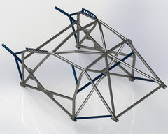 FORD Focus 06> MK2 Multipoint T45 roll cage kit