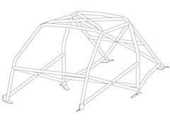 kit de jaula de seguridad multipunto T45 HILLMAN Avenger