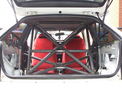 jaula de seguridad T45 de instalación en el HONDA Civic inc Type R EK4 conforme a la normativa del Reino Unido