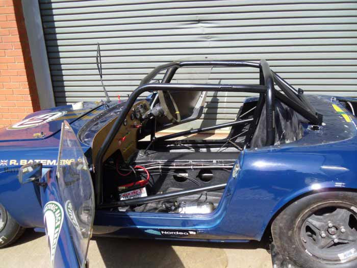 kit de jaula de seguridad LOTUS Elan International Historic T45. Certificado por la FIA según el Apéndice K