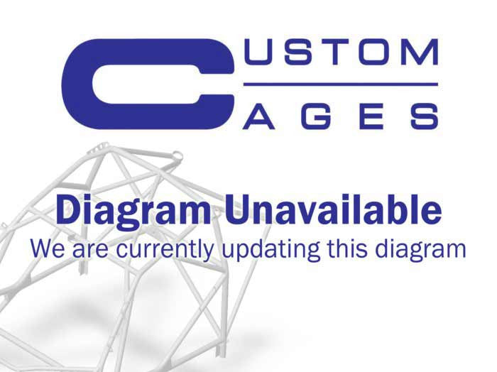 jaula de seguridad CDS atornillada MITSUBISHI Lancer EVO 6 conforme a la normativa del Reino Unido