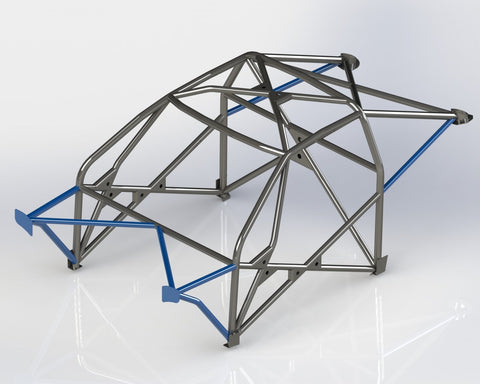 Nissan Skyline R34 inc GTR T45 Multipoint Roll Kit FIA Minima Design 