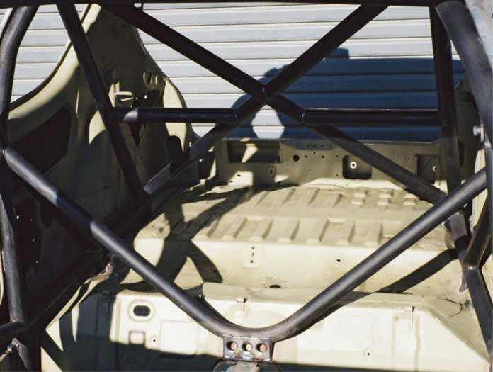 kit de jaula de seguridad multipunto CDS para PEUGEOT 206. Certificado por la FIA