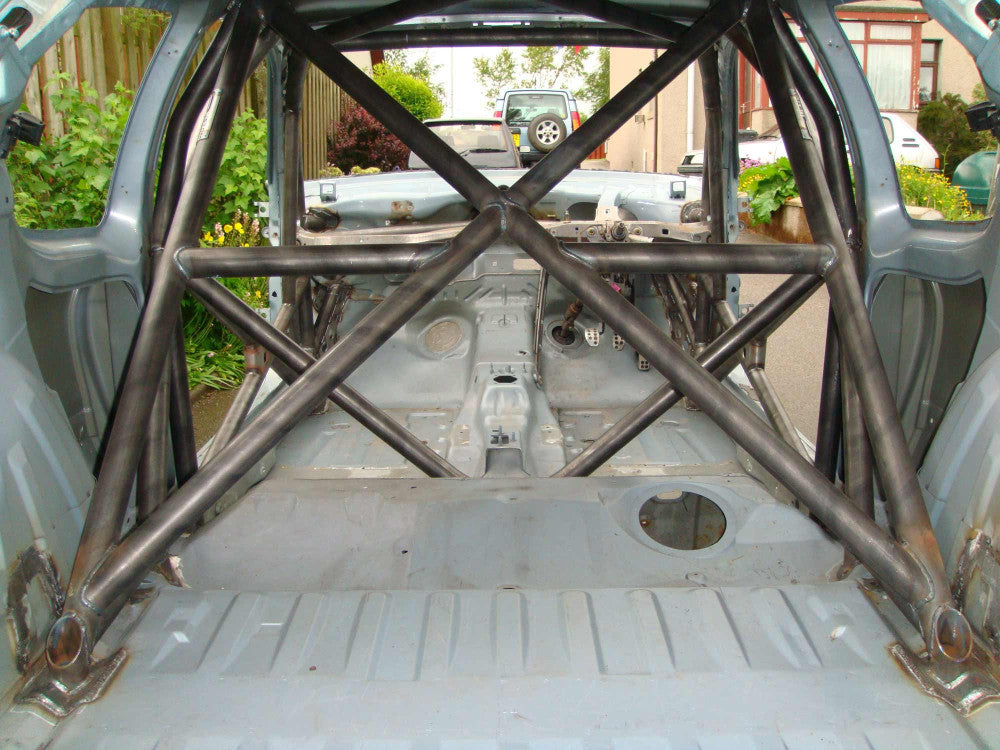 kit de jaula de seguridad multipunto CDS para PEUGEOT 206. Certificado por la FIA